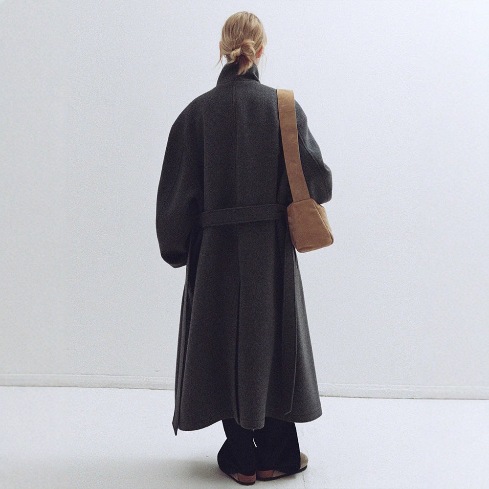 Manteau en laine élégant et oversized pour femmes Chic & Stil