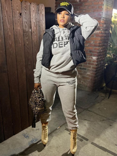 Women's combined sports set with hoodie and jogger pants Amarae