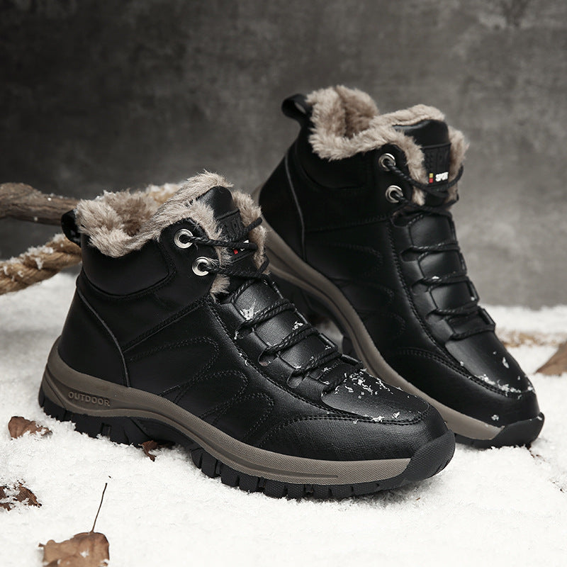 Women's winter hiking boots with warm lining and non-slip sole Lune London