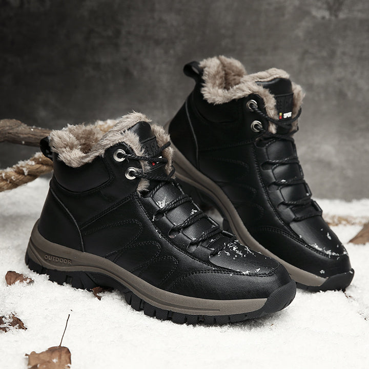 Women's winter hiking boots with warm lining and non-slip sole Lune London
