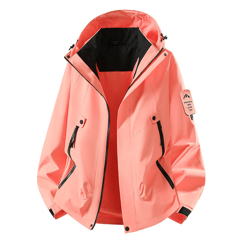 Men's Two-in-One Weather Protection Jacket with Removable Padded Vest and Adjustable Hood Amarae