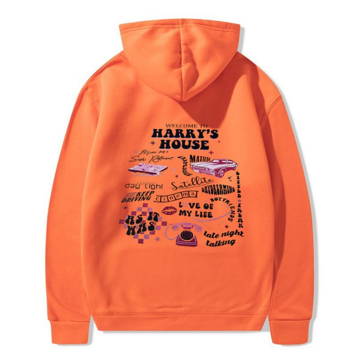 Women's Hooded Sweatshirt with Unique Graphic Design Lune London