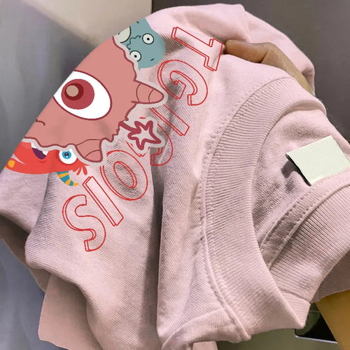 Haut à capuche pour femmes avec imprimé animal coloré et ludique Chic & Stil