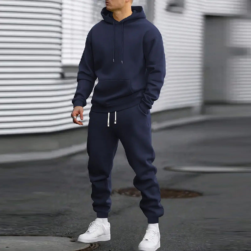 Men's sporty hoodie tracksuit made of high-quality sweat fabric Chic & Stil