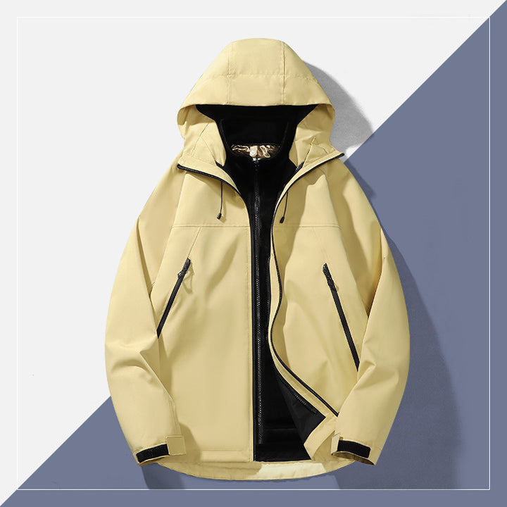 Multifunctional waterproof jacket for men Lune London