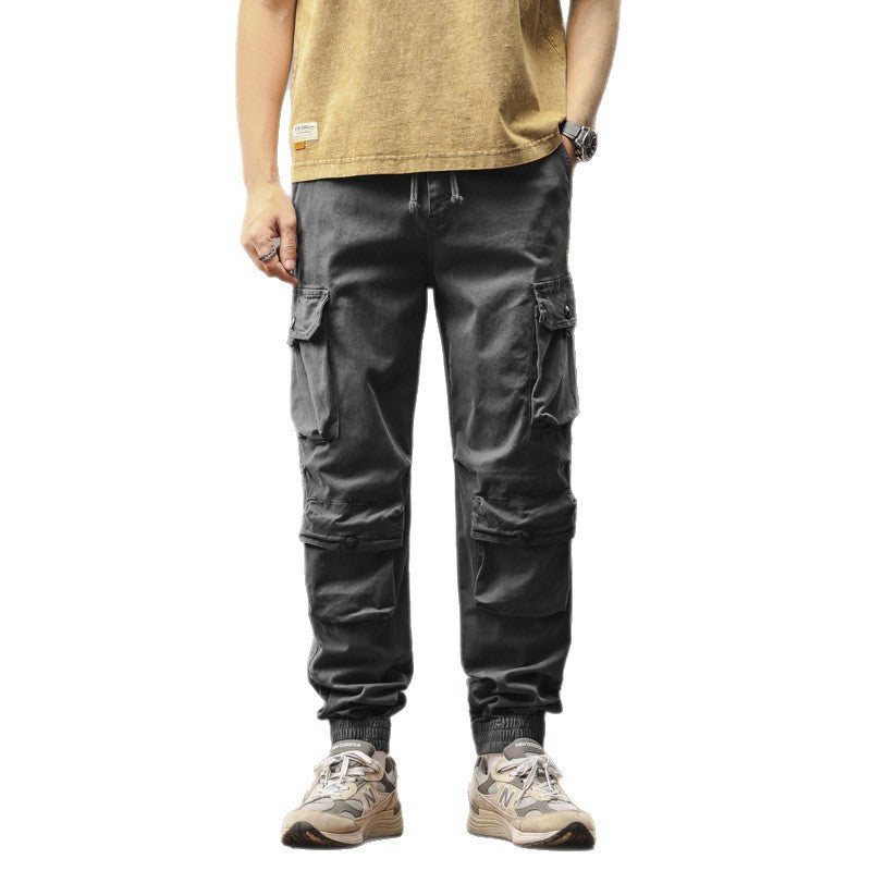 Comfortable cargo pants for men with elastic cuffs Lune London