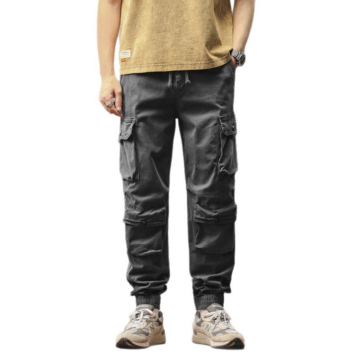 Comfortable cargo pants for men with elastic cuffs Lune London