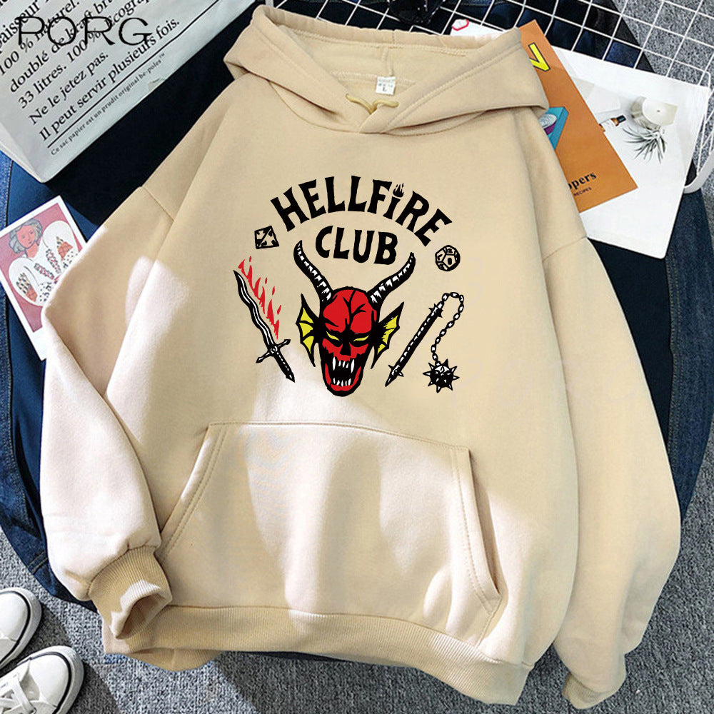 Women's hoodie with striking motif and casual fit Chic & Stil