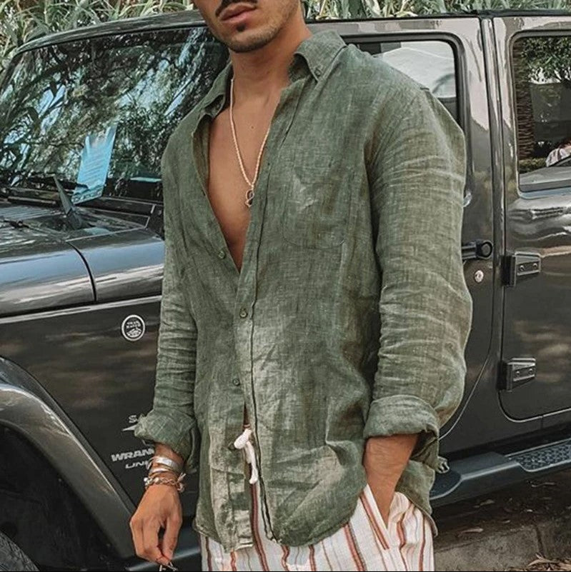 Light linen shirt for men Lune London