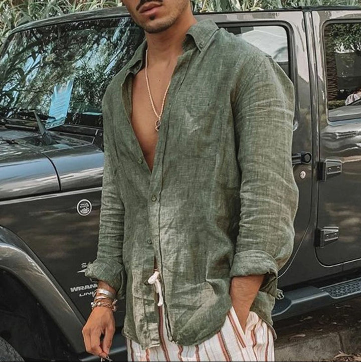 Light linen shirt for men Lune London