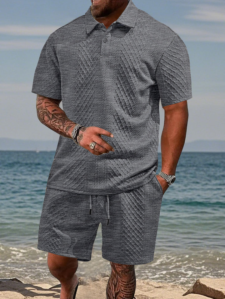 Men's Sport Polo Set and Shorts Lune London