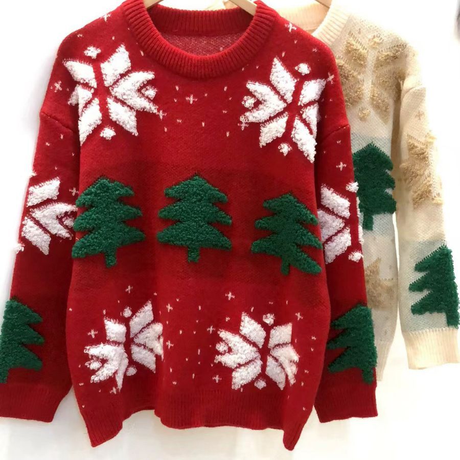 Lune London Christmas Knit Sweater for Women