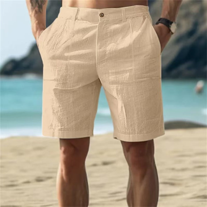 Men's swim shorts with quick-drying material and practical side pockets Lune London