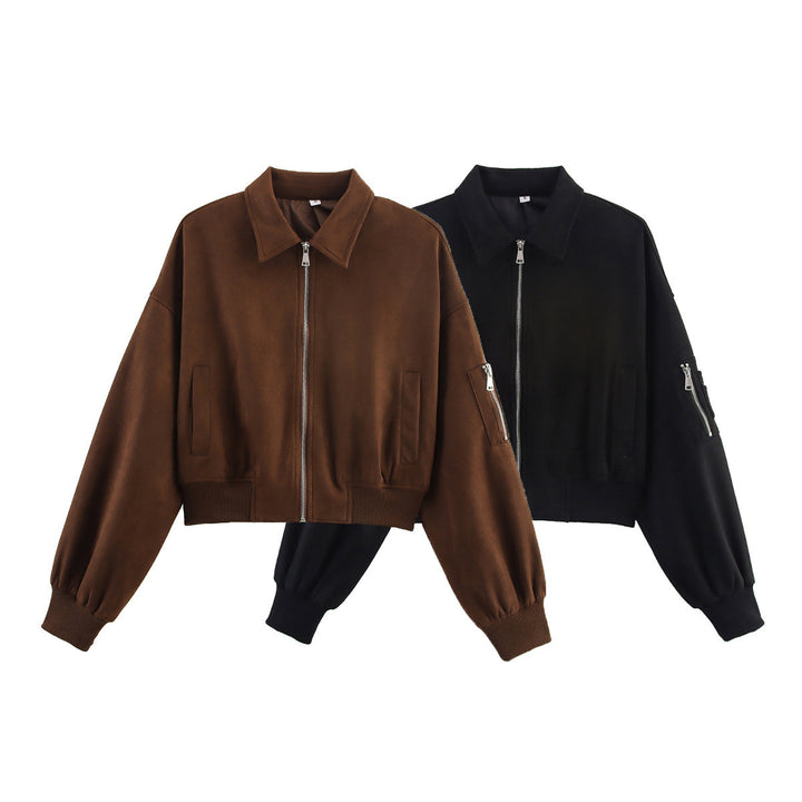 Women's cropped bomber jacket Lune London