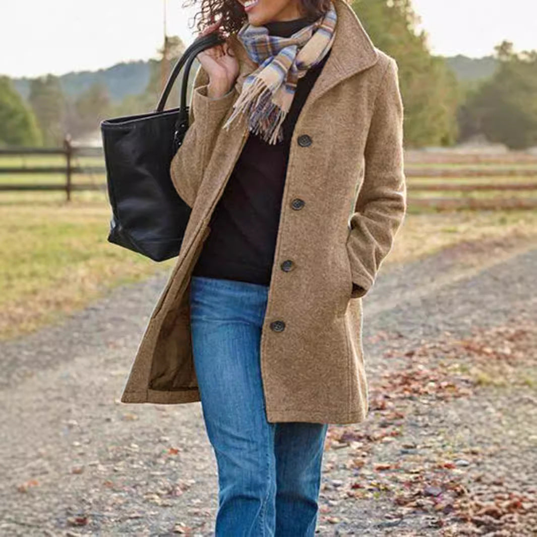 Wool coat for ladies Lune London