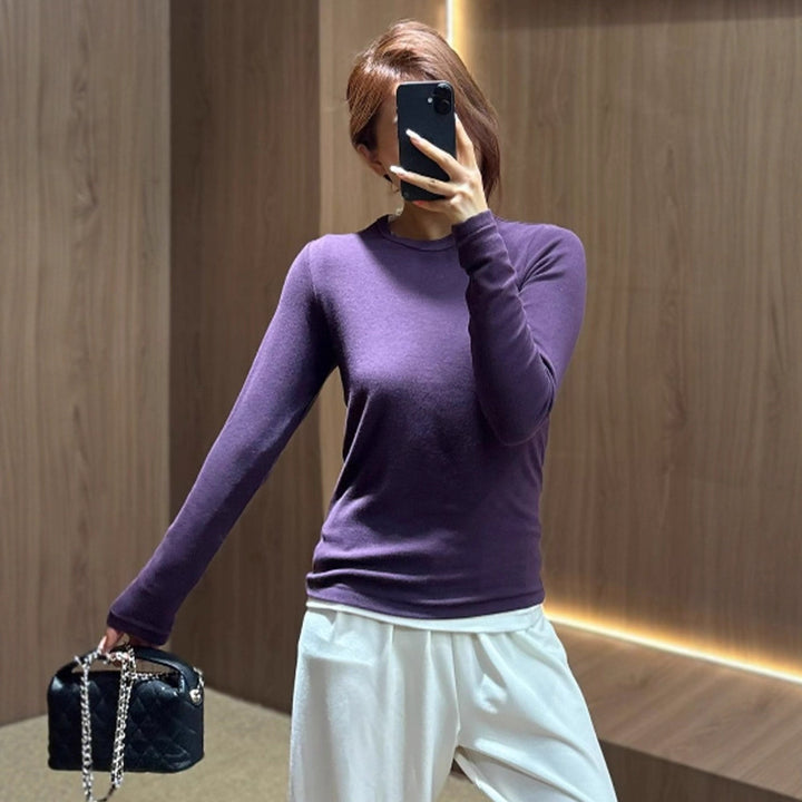 Chemise décontractée à manches longues pour femmes Chic & Stil