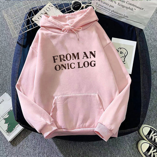 Women's hoodie with inspiring lettering Chic & Stil