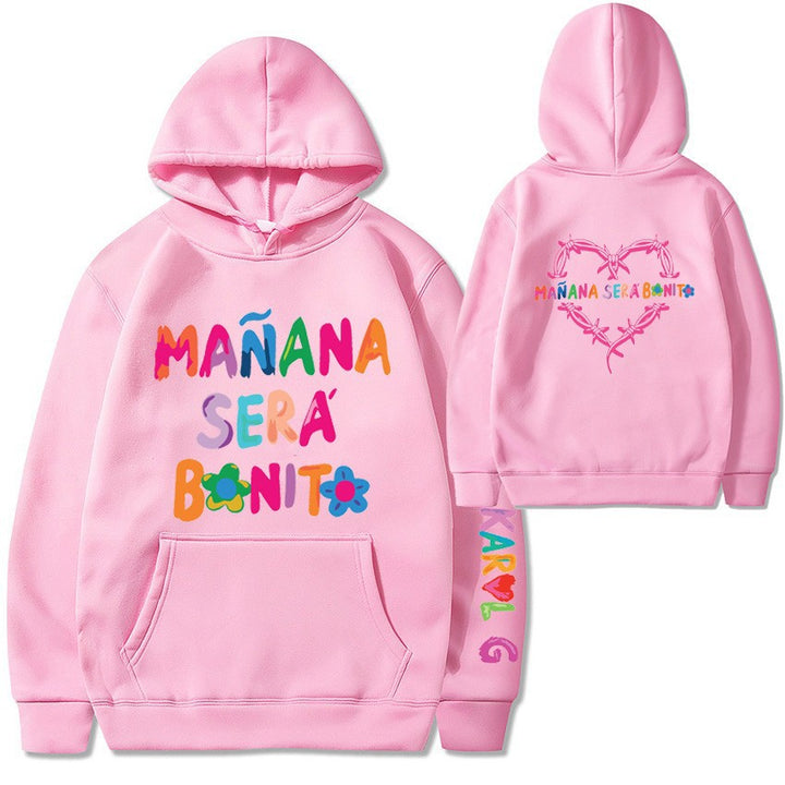Women's Motif Hoodie Chic & Stil