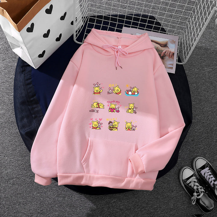 Women's hoodie with cute pattern Chic & Stil