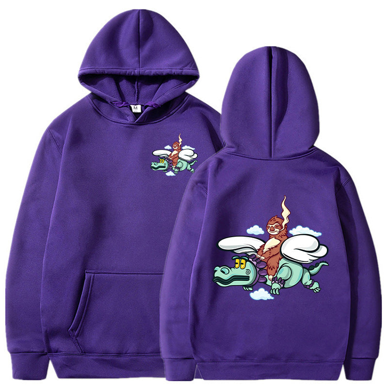 Women's hoodie with creative graphic design and high-quality interior Lune London