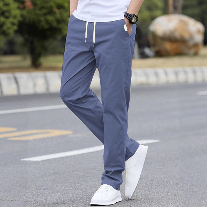 Men's sporty leisure pants with elastic waistband and modern side pockets Amarae