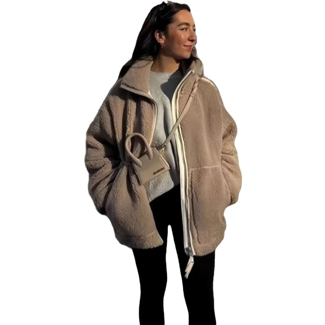 Ladies comfortable fleece jacket Amarae