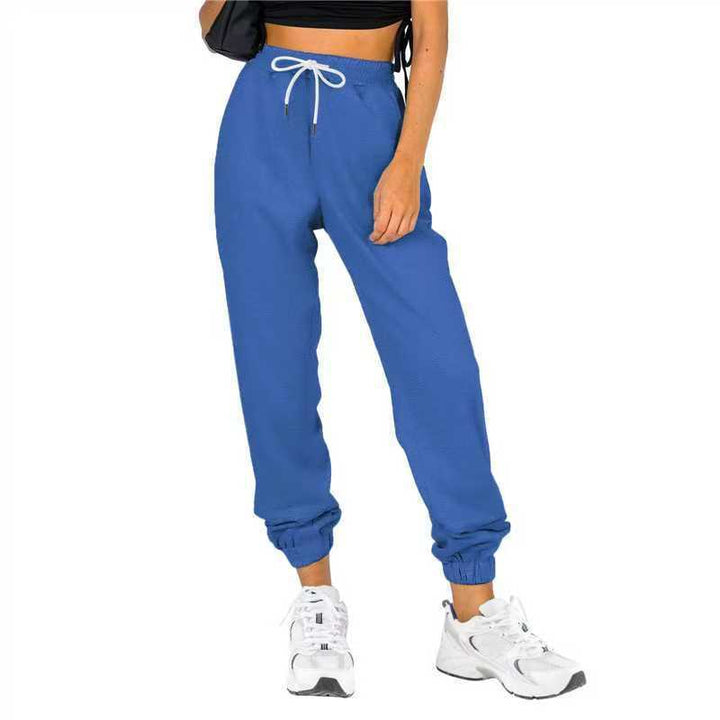 Women's training pants with elastic waist and relaxed fit Lune London