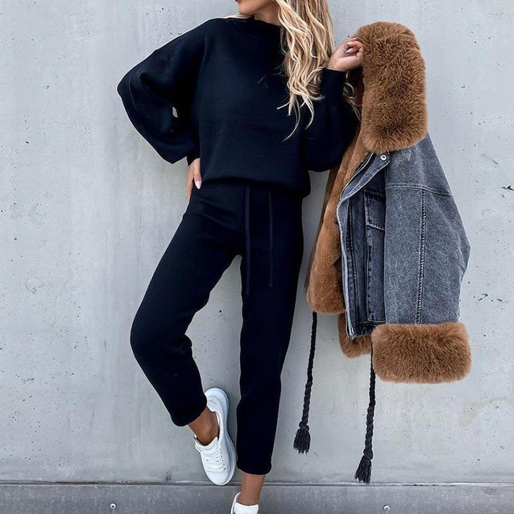 Casual hoodie set for women with comfortable jogger pants Lune London
