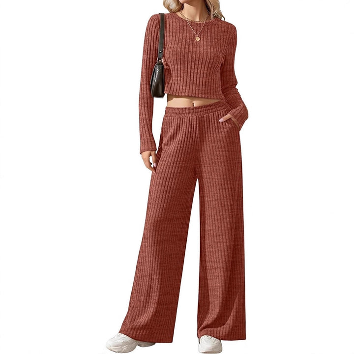 Ensemble en tricot élégant et décontracté pour femmes avec coupe ample Chic & Stil