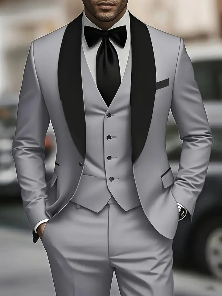 Men’s Three-Piece Suit Set – Elegant & Sophisticated | Lune London