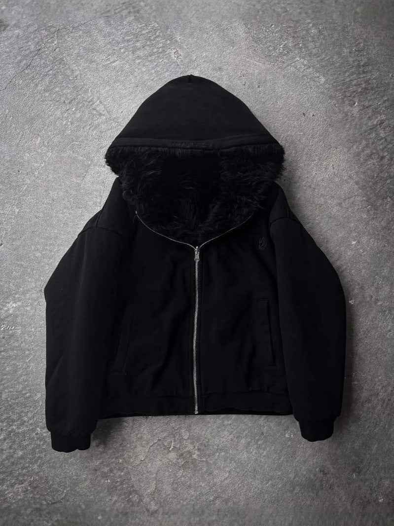Veste à capuche douce et chaude pour femmes Chic & Stil