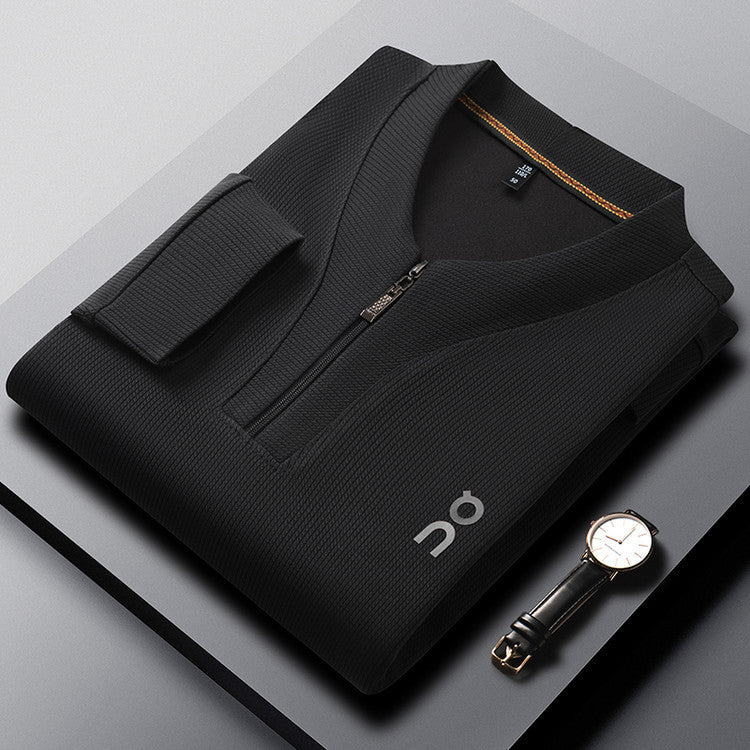 Functional pullover for men with zipper and innovative design Lune London