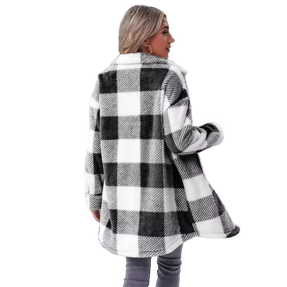 Ladies Flannel-Winter Jacket Lune London
