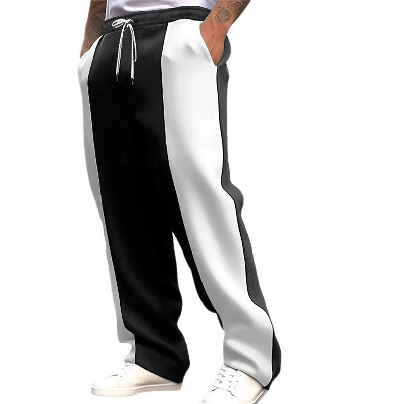 Casual sports pants for men with side stripes Lune London