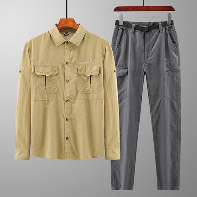 Functional shirt for men and cargo pants Lune London