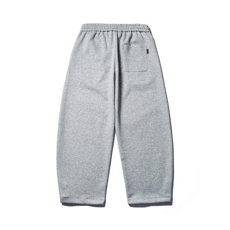 Men's loose-fitting sweatpants with elastic drawstring waistband and cropped leg Amarae