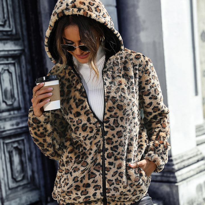 Ladies fleece jacket Leo cozy Lune London