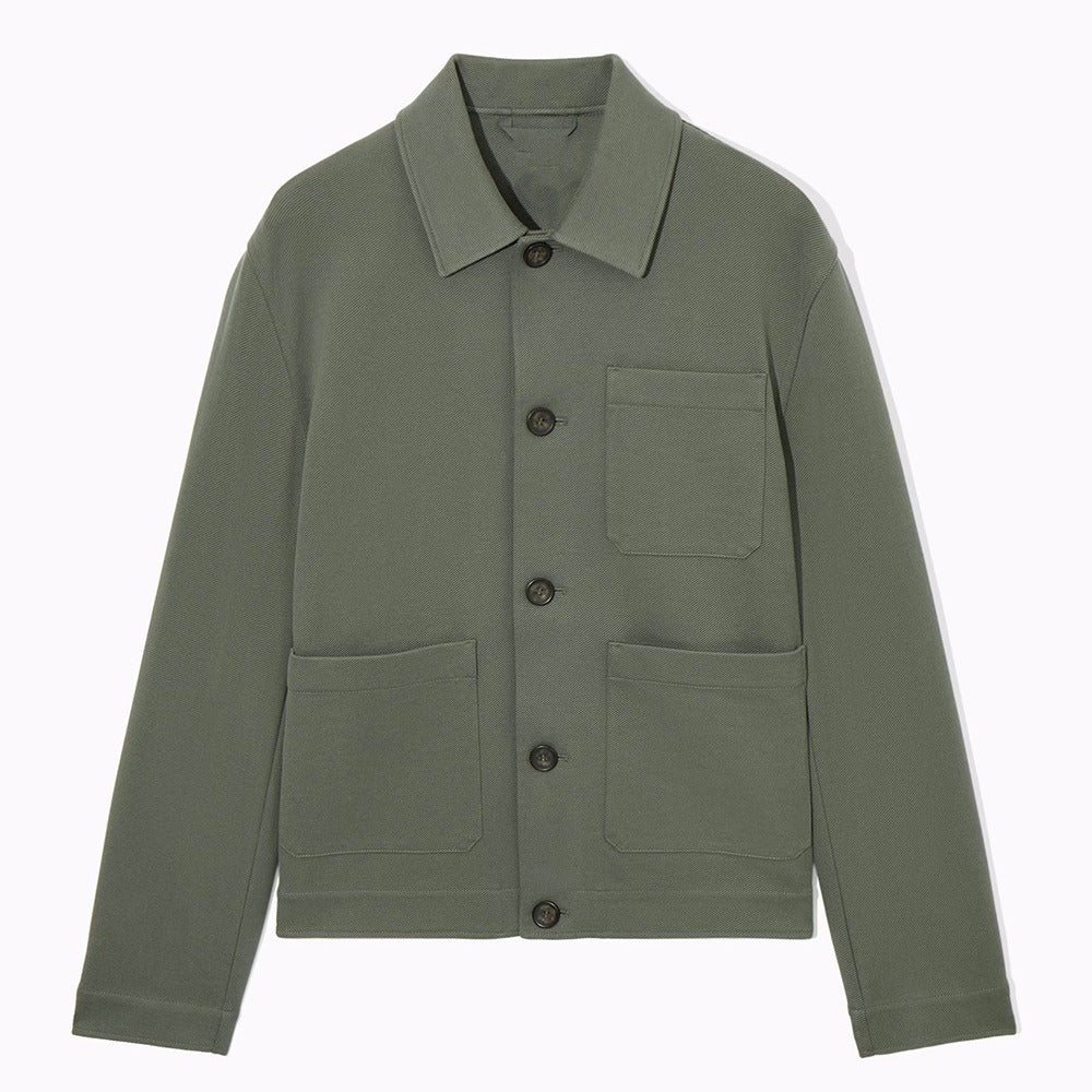 Trendy men's jacket with applied pockets and high-quality material Lune London
