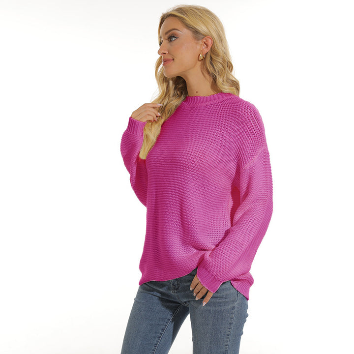 Women's sweater with textured knit pattern and comfortable cut Lune London