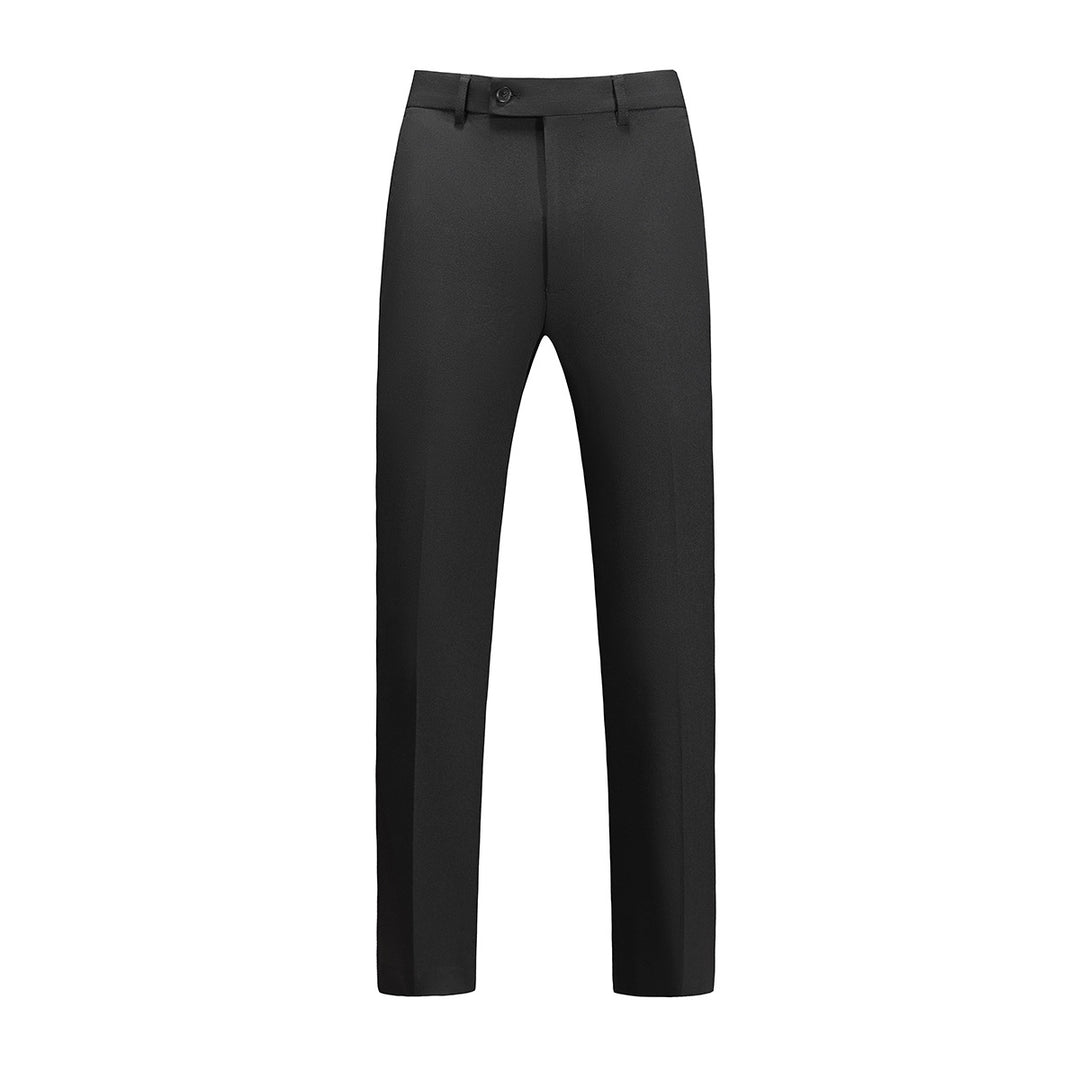 Elegant slim-fit suit pants for men with fine texture Lune London