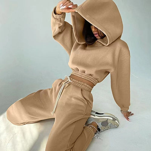 Sporty and casual hoodie set for women with a loose fit Amarae