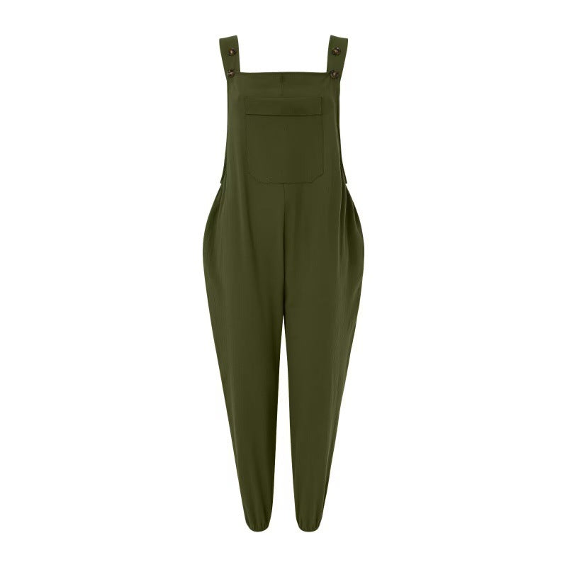 Stylish women's overalls with adjustable straps Lune London