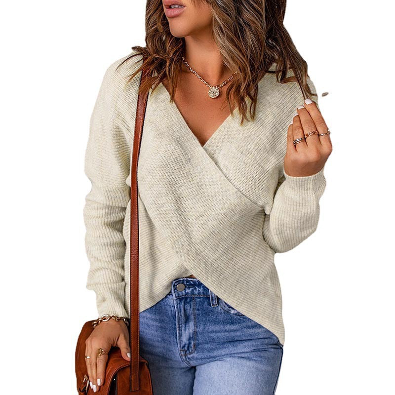 Lune London modern striped wool sweater for women