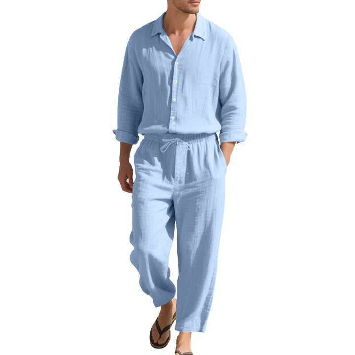 Casual men's suit with top and elastic pants Lune London