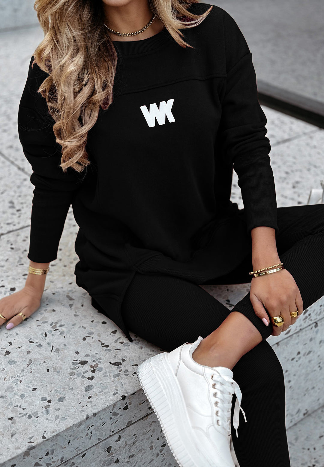 Lune London Sweatshirt and Leggings Casual Set for Women