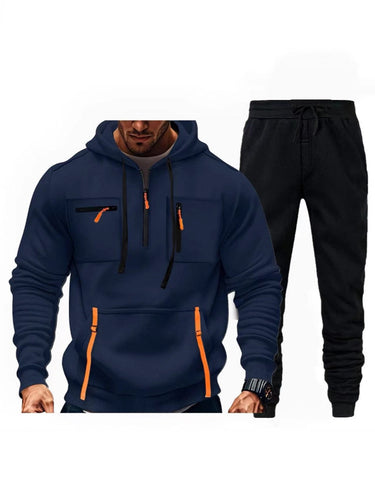 Men multifunctional hoodie and jogger pants Amarae