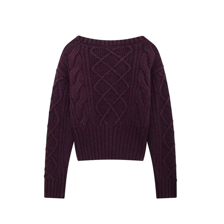 Ladies thick knit sweater Lune London