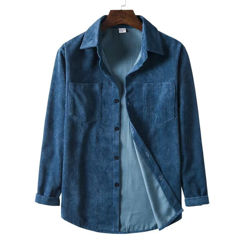 Casual corduroy shirt for women with two pockets Amarae
