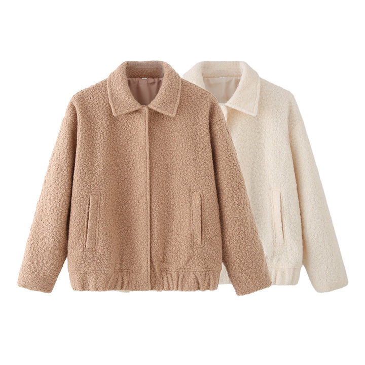 Women cozy boucle jacket Lune London