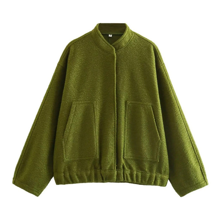 Cool oversized wool blend jacket Women Amarae